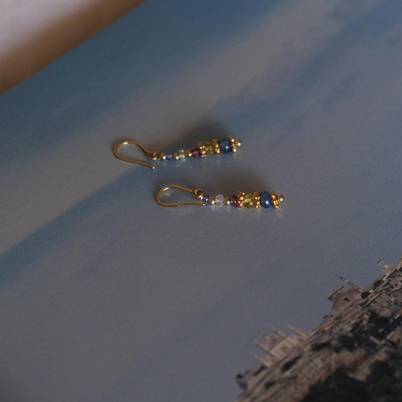 Tourmaline Bead Earrings