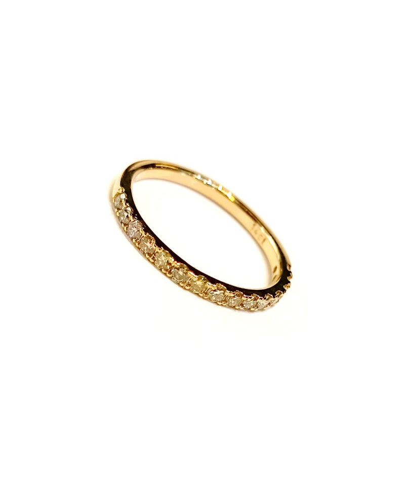 Fancy Yellow Diamond 0.40 carat 14kt Yellow Gold Ring